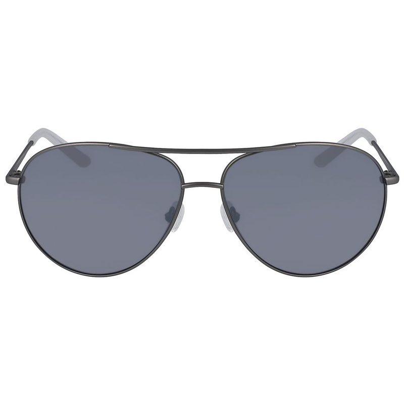 Gray metal sunglasses-null