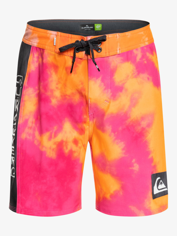 Quiksilver youth boys surfsilk acid wash 15" - boardshorts ( image number null