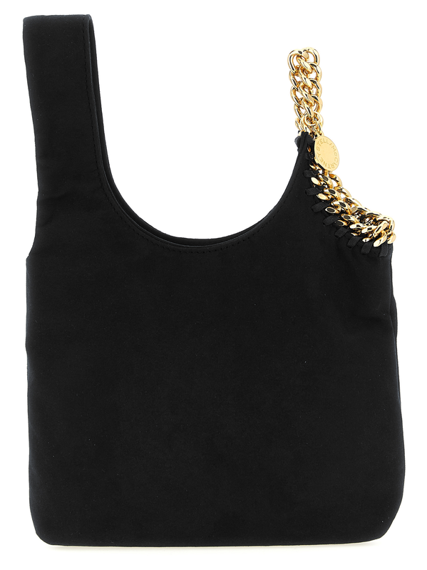 Black polyamide handbag-null