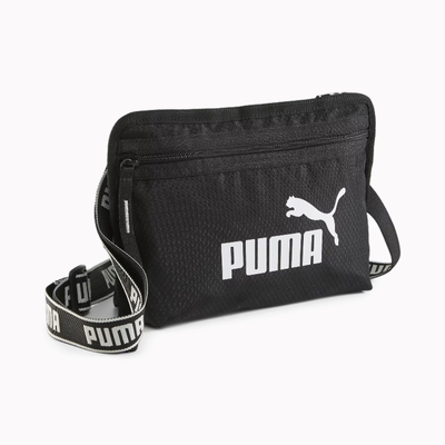 Puma core base shoulder bag, Puma Black-puma Black, medium