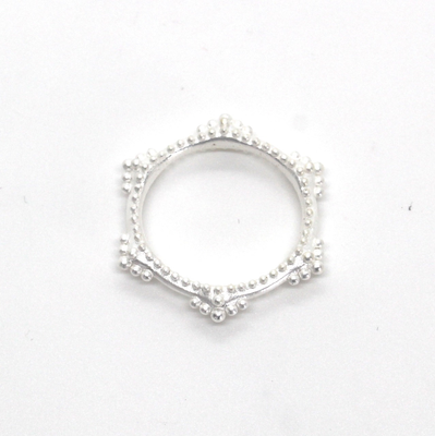 Ring pure silver (999.9) ('all that is' collection) 1005