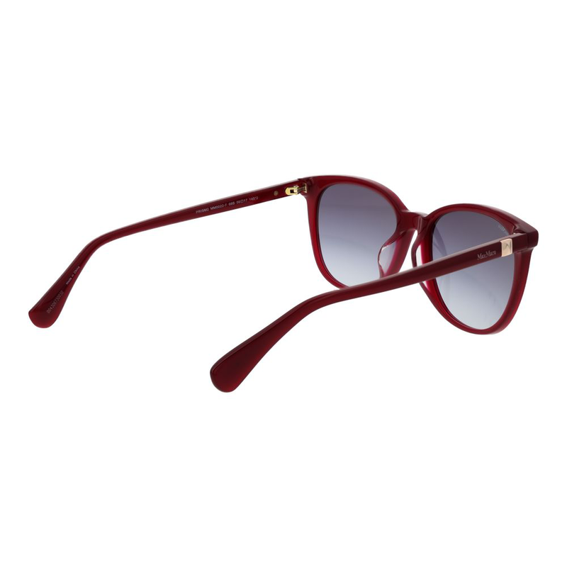 Burgundy acetate sunglasses-null