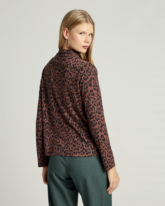 Blouse animal print image number null