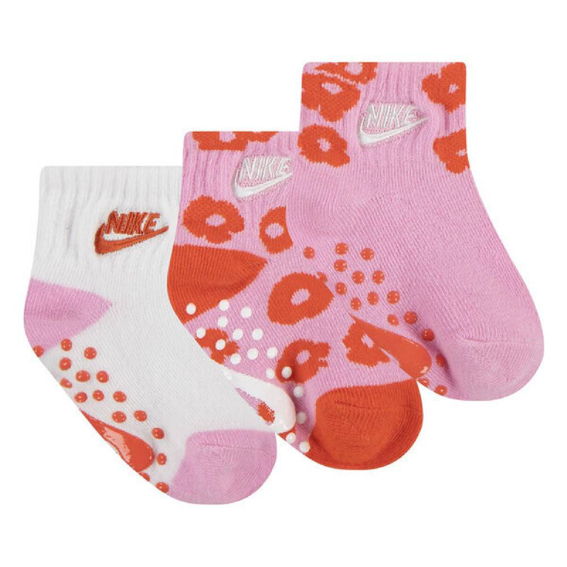 3pk girls gripper sock image number null