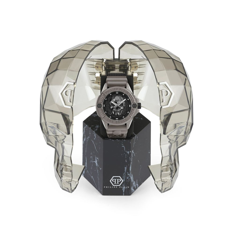 Black synthetic sport watch-null