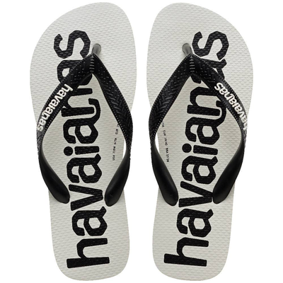 Top logomania 2, White / Black, medium