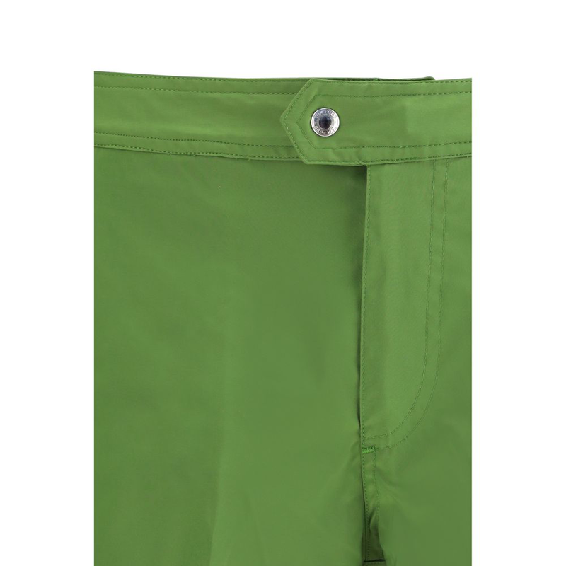 Bicolor polyester swim shorts-null