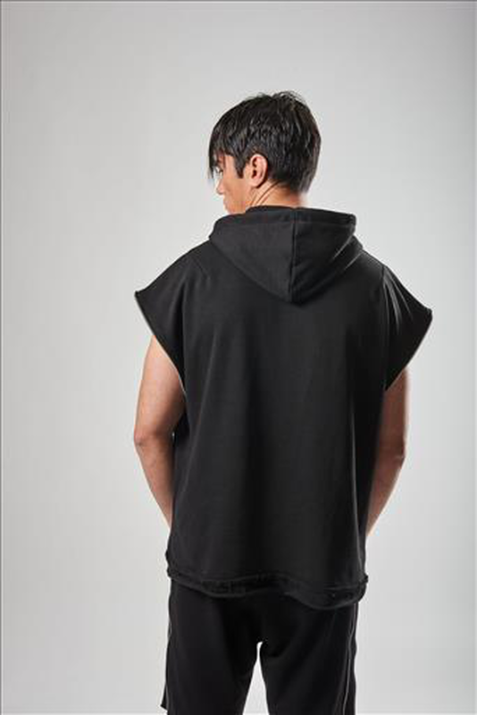 Xzeno premium hoodie with zip details-null
