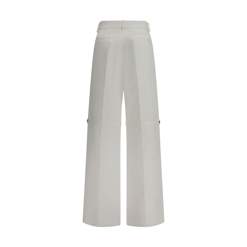 White cotton pants-null