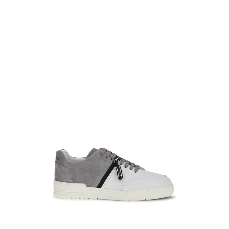Multicolor calf leather bos taurus low top sneakers-null
