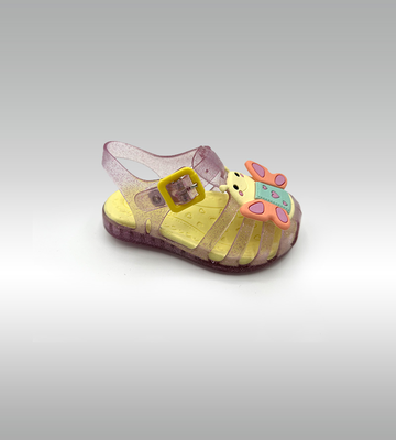 Worldcolors beach first steps slippers w75072, Rosa, medium