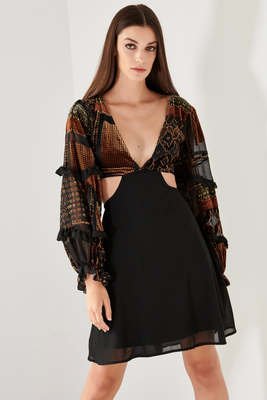 Be you mini dress, Black, medium