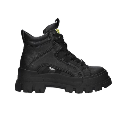 Buffalo aspha nc mid vegan leather, Black, medium