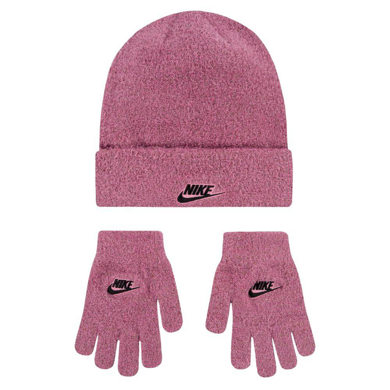 Nike twinkle cozy apex beanie set-null