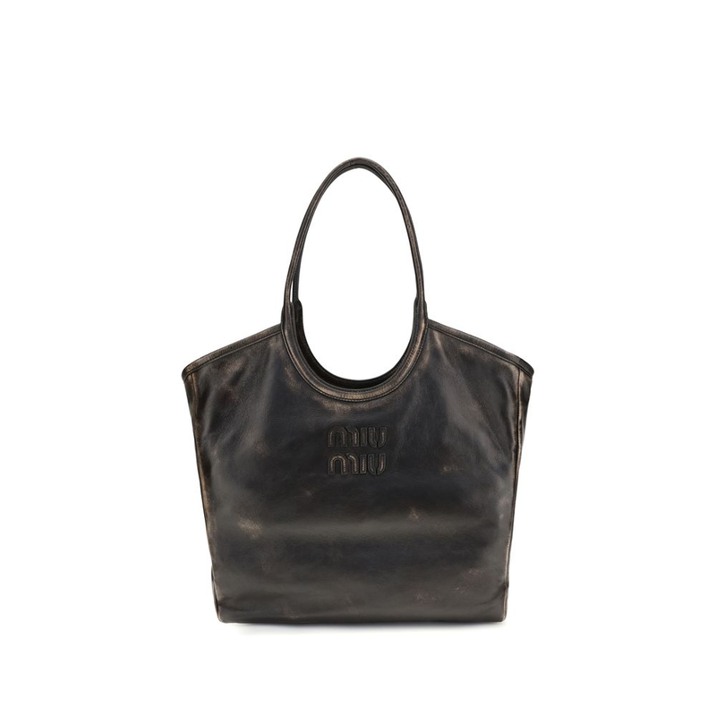 Brown calf leather bos taurus shoulder bag-null