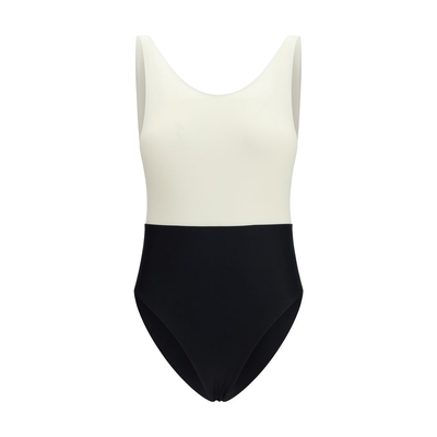Multicolor polyamide one-piece swimsuit, Multicolor, medium