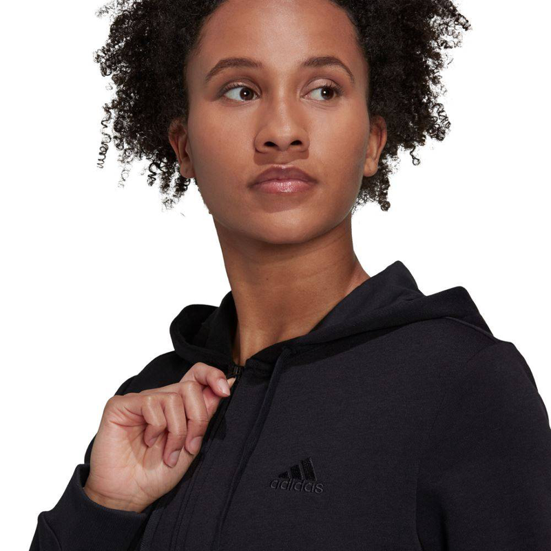 Product image: Womens eshort sleevesentials logo full-zip hoodie-null