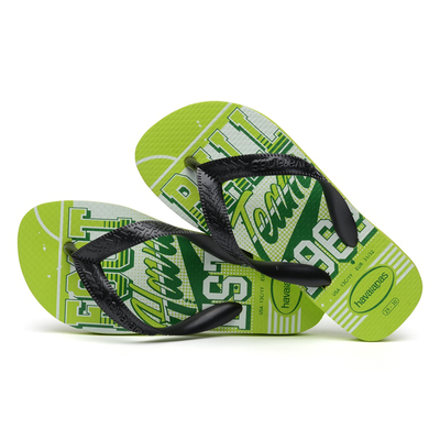 Havaianas kids atlhetic, Lemon Green, medium