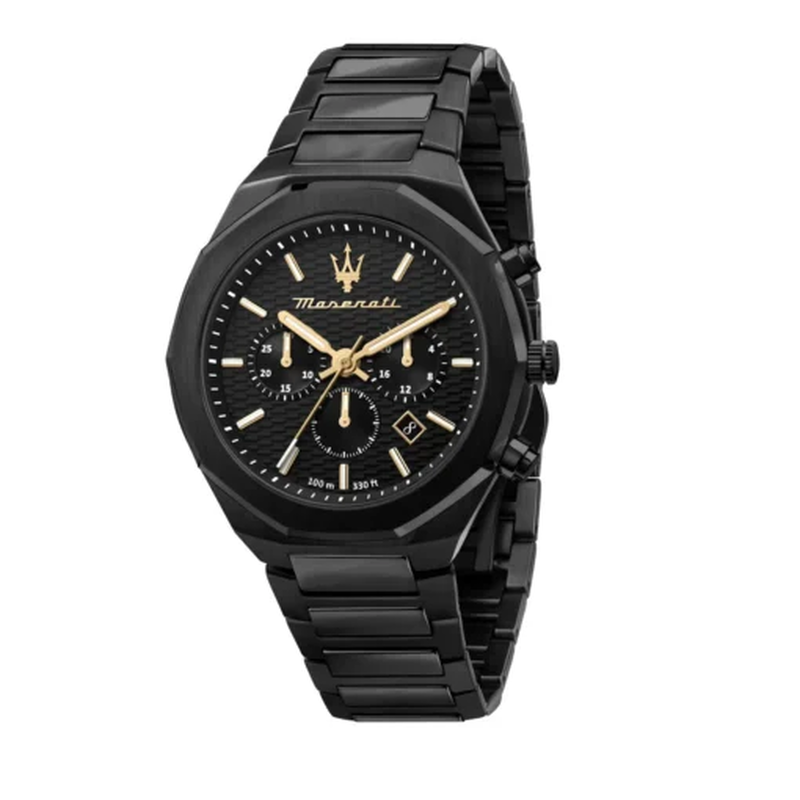 Product image: Maserati stile r8873642005 men's watch 45mm with chronograph and date-null