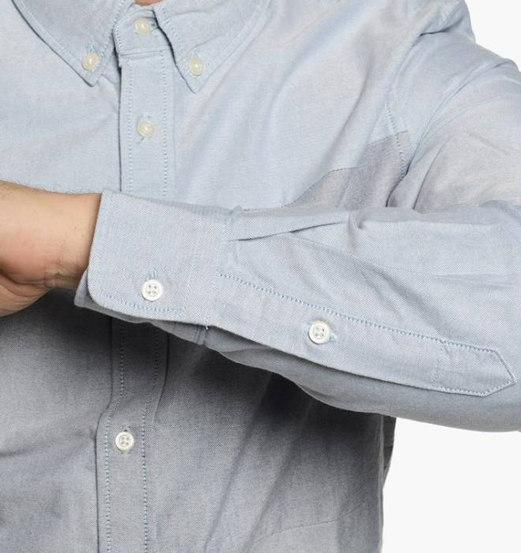 Oxford panel shirt mens-null
