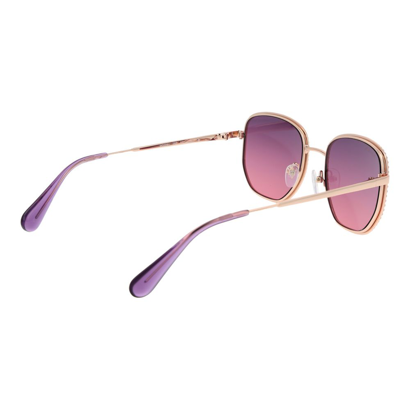 Rose gold metal sunglasses-null