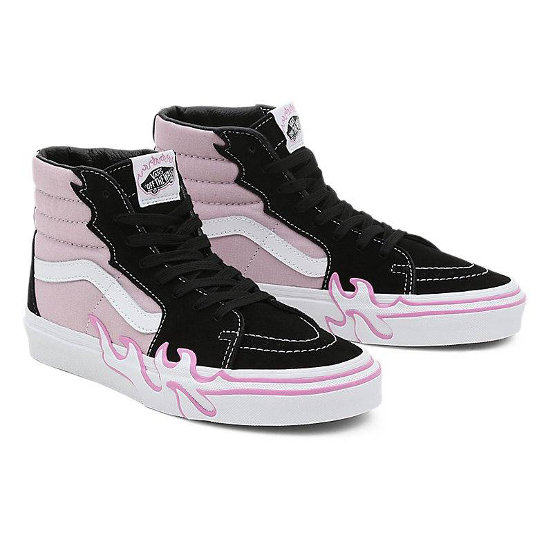 Vans sk8-hi flame-null