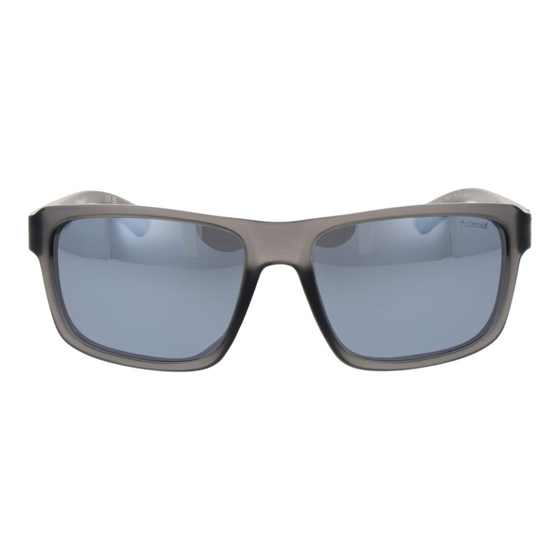 Gray plastic sunglasses-null