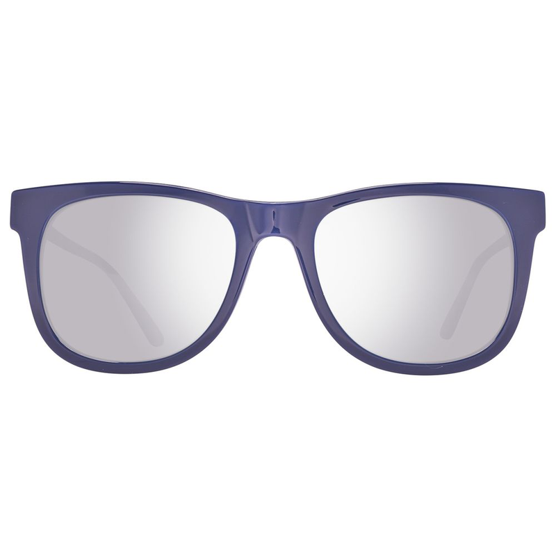 Blue plastic sunglasses-null