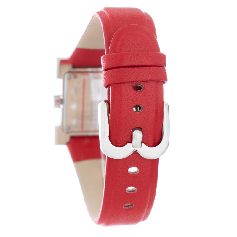 Multicolor leather dress watch-null