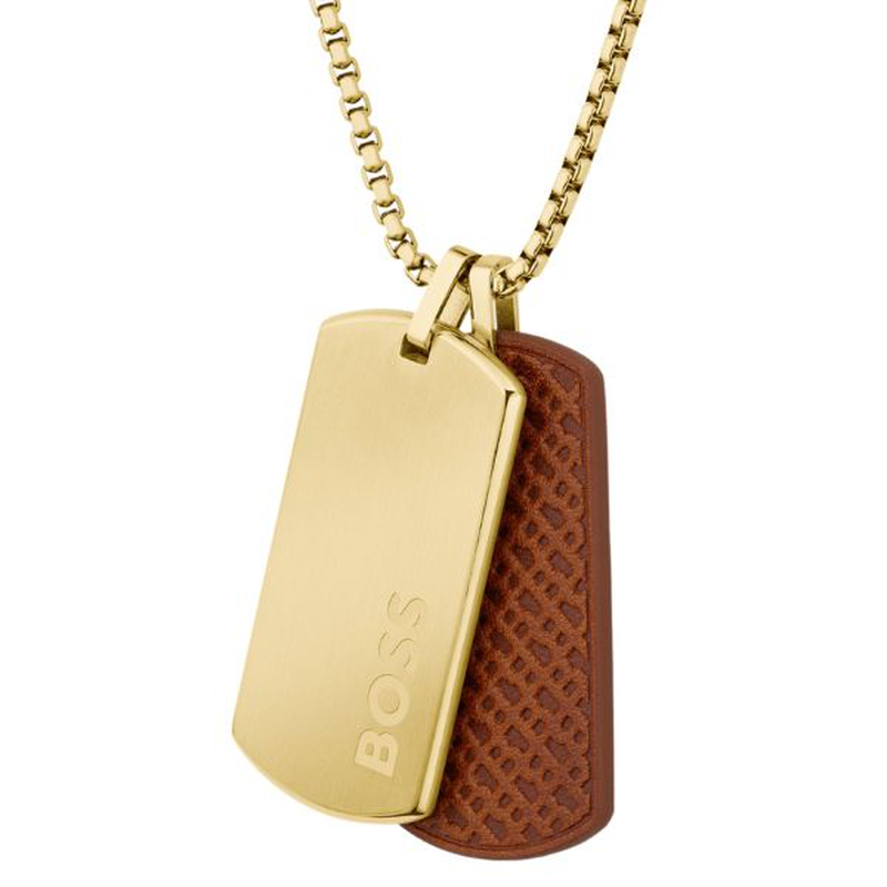 Boss men's jewellery necklace-null
