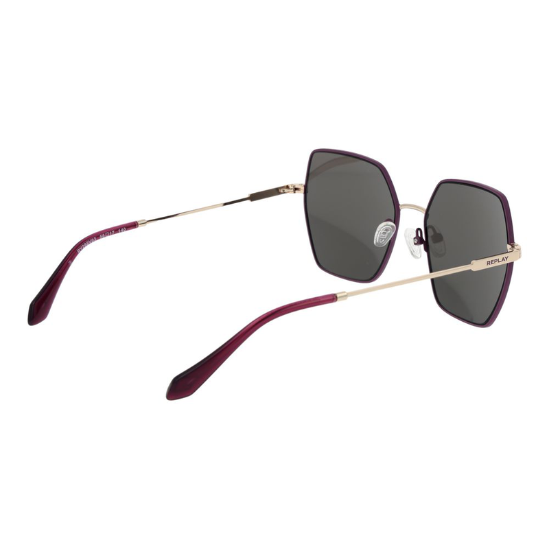 Purple metal sunglasses-null
