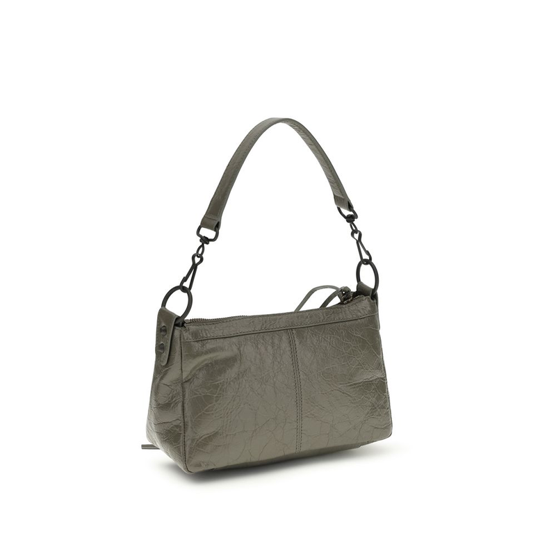 Bicolor lamb ovis aries aries shoulder bag-null