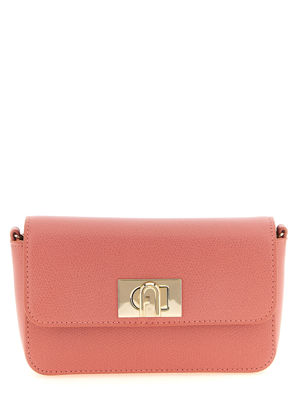 Multicolor calfskin crossbody bag-null