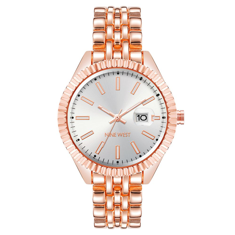 Multicolor metal dress watch-null