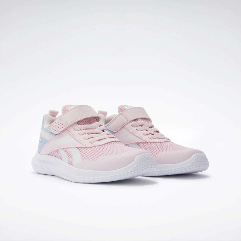 Reebok girl's rush runner 5 elastic lace & top strap-null