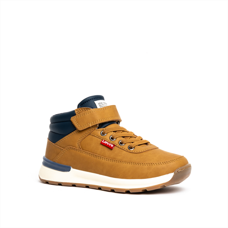 Levis boys boots with navy contrast details-null