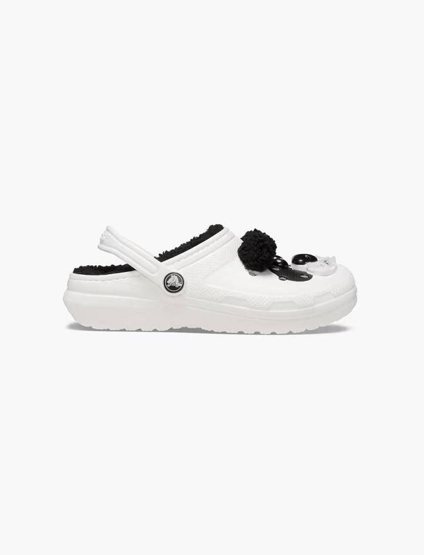 Crocs classic lined iam panda bear kids clogs-null