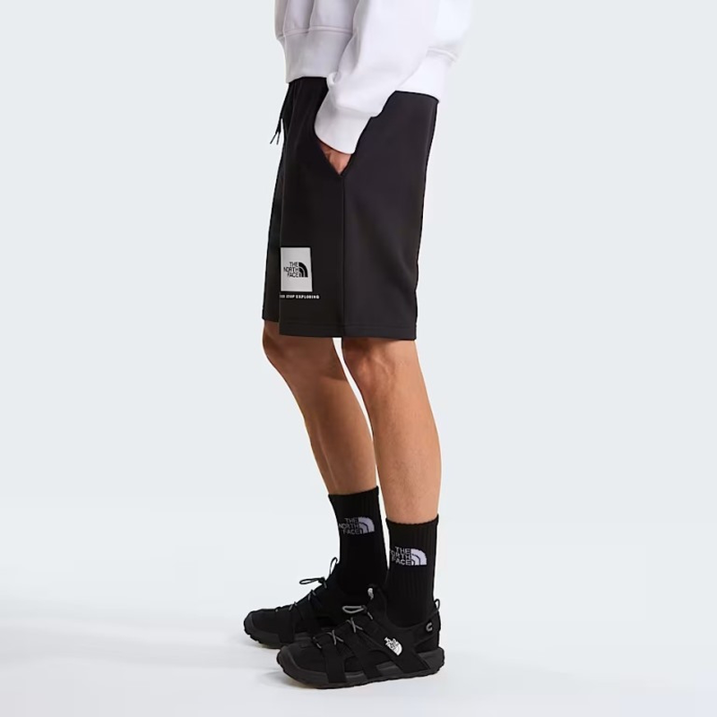 The north face m box nse lt rg shts tnf, small, regular-null