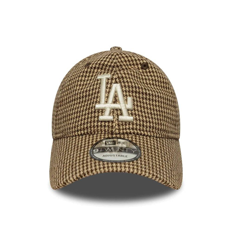 New era houndstooth 9twenty los angeles dodgers adjustable cap-null