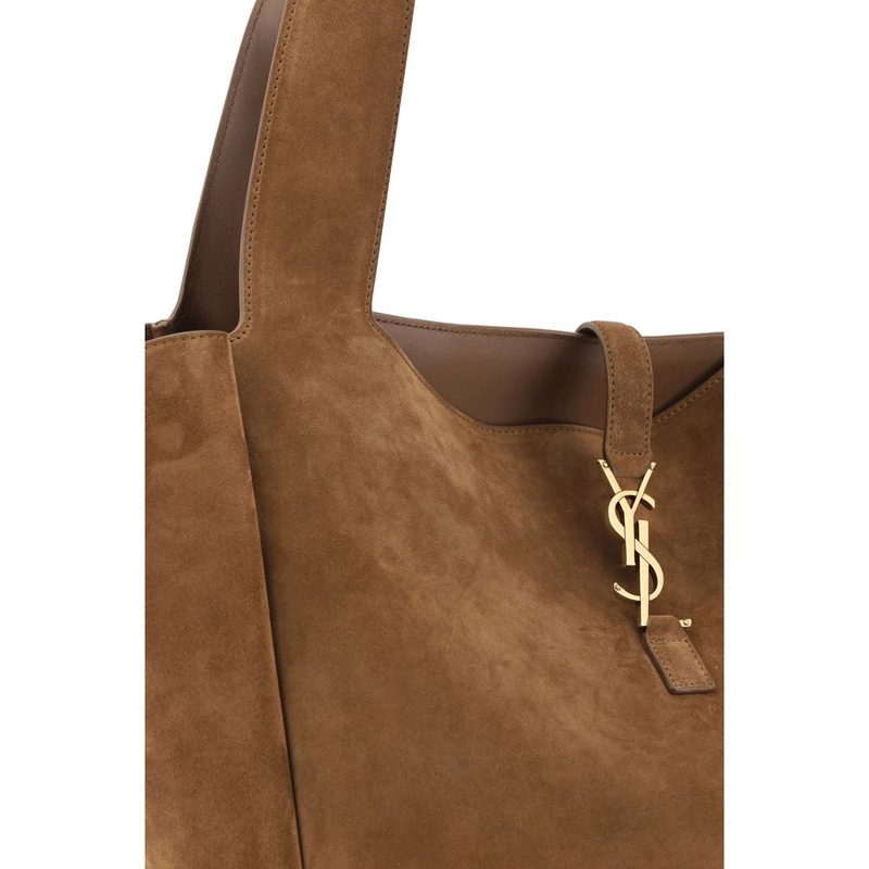 Brown calf leather bos taurus shoulder bag-null