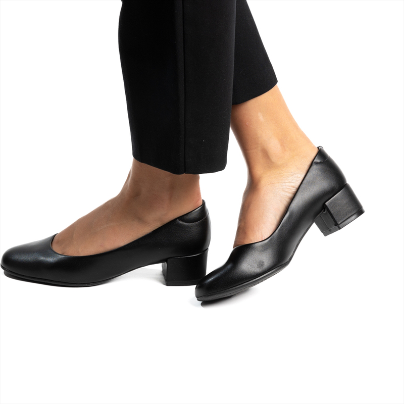 Beira rio rounded toe low heel pumps-null