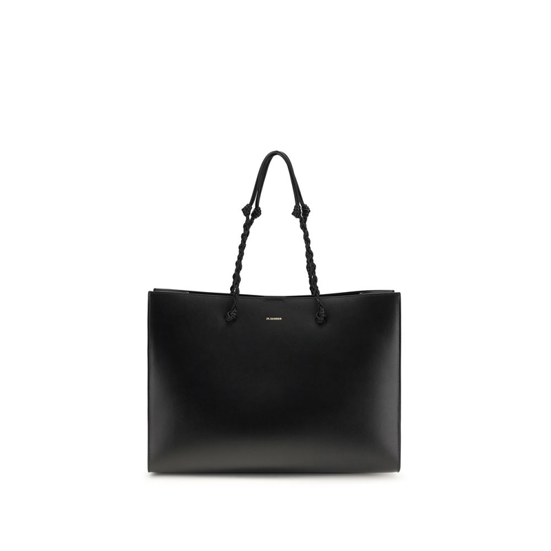 Black calf leather bos taurus shoulder bag-null