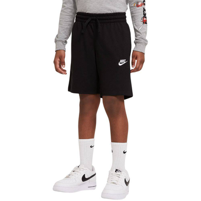 Nike sportswear boys Air french terry short, Black / White, medium