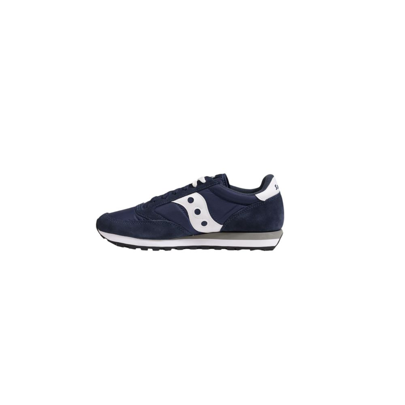 Blue suede leather low top sneakers-null