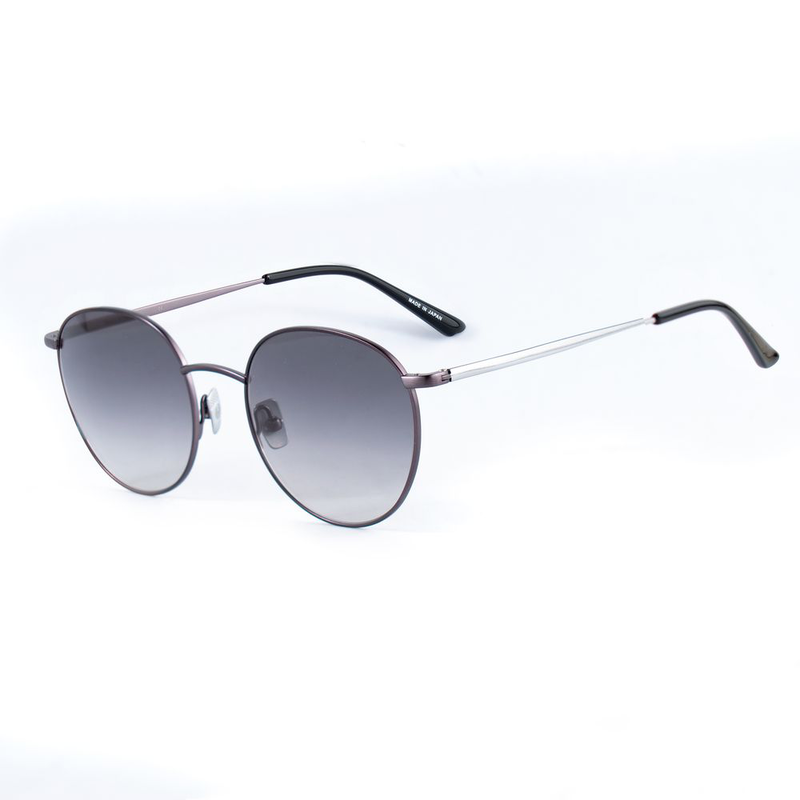 Gray titanium sunglasses-null