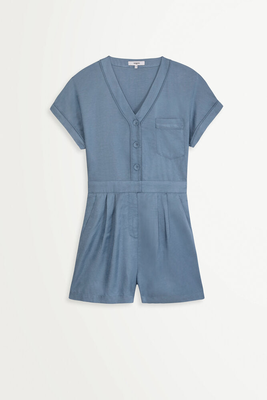Suncoo idylle jumpsuit, Bleu, medium
