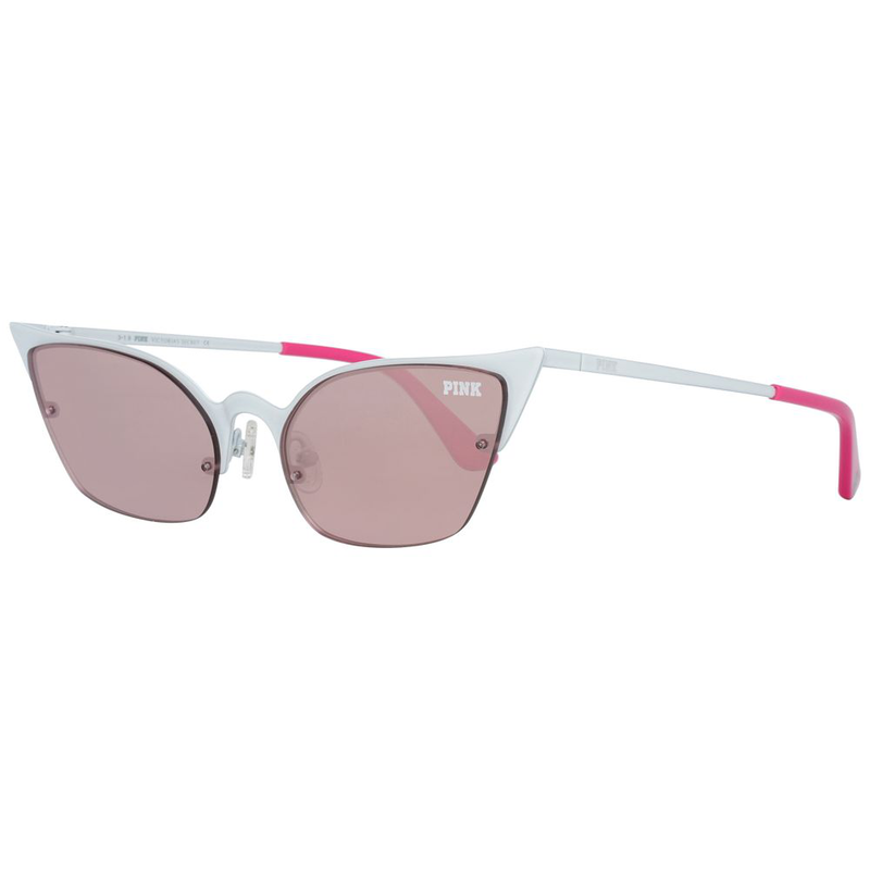 White metal sunglasses-null