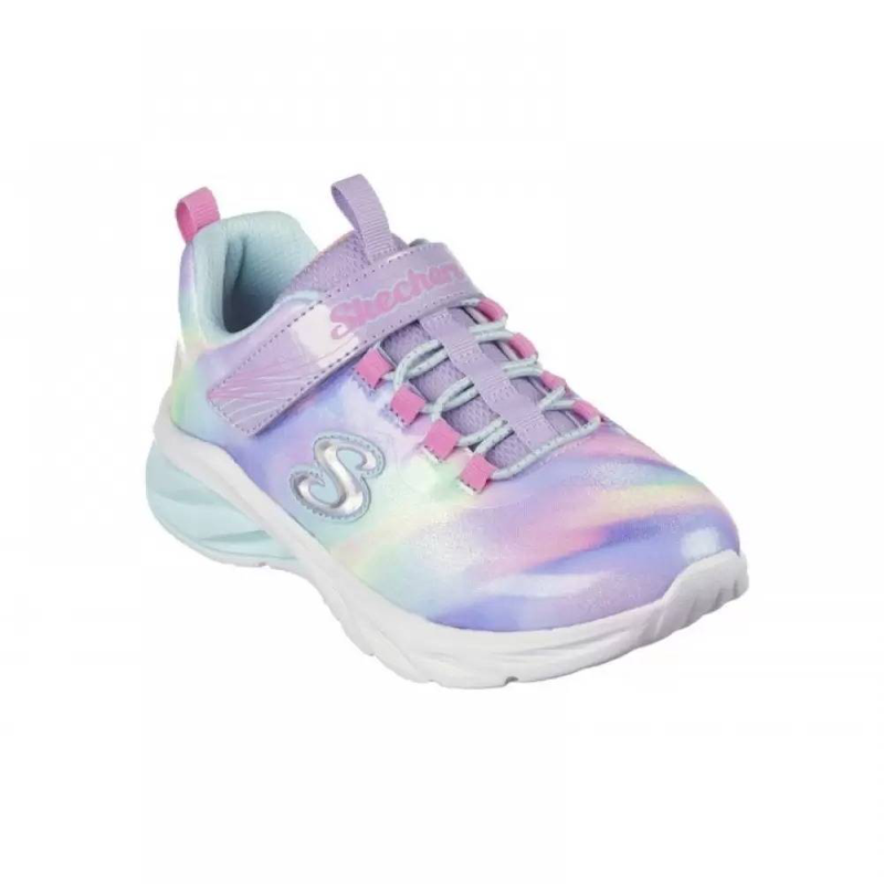 Girls coastline bungee and strap sparkle sneaker image number null