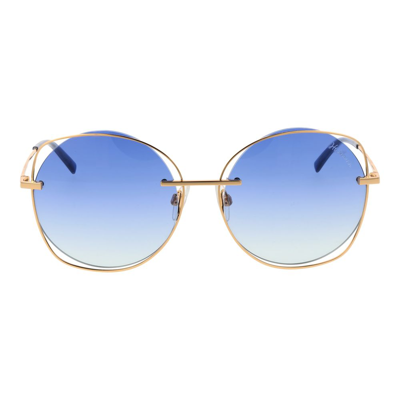 Gold metal sunglasses-null