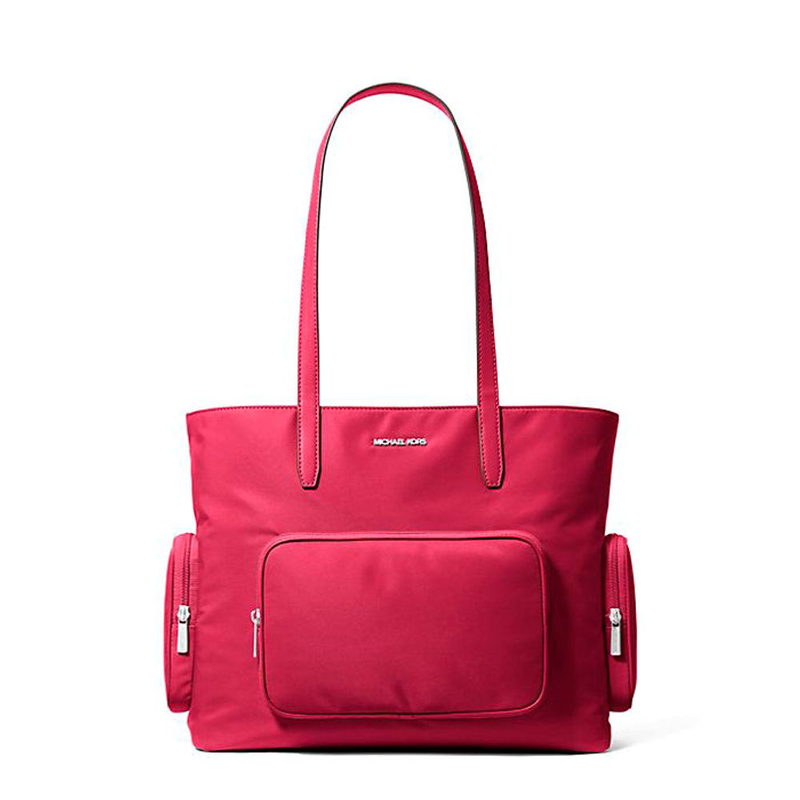 Multicolor nylon tote bag-null